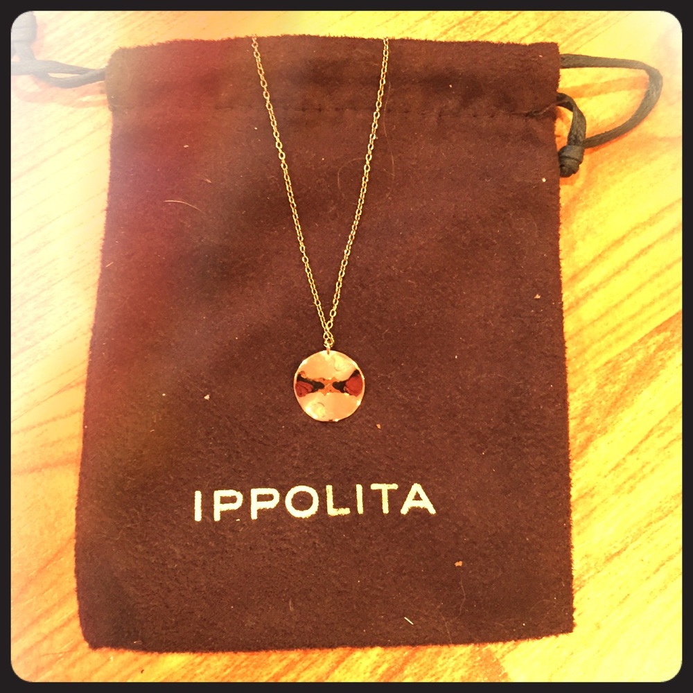 Ippolita rose gold necklace
